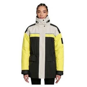 Ski-Doo Woman's Typha X‎ KANUK Trail Jacket Hi-Vis Yellow Black White L